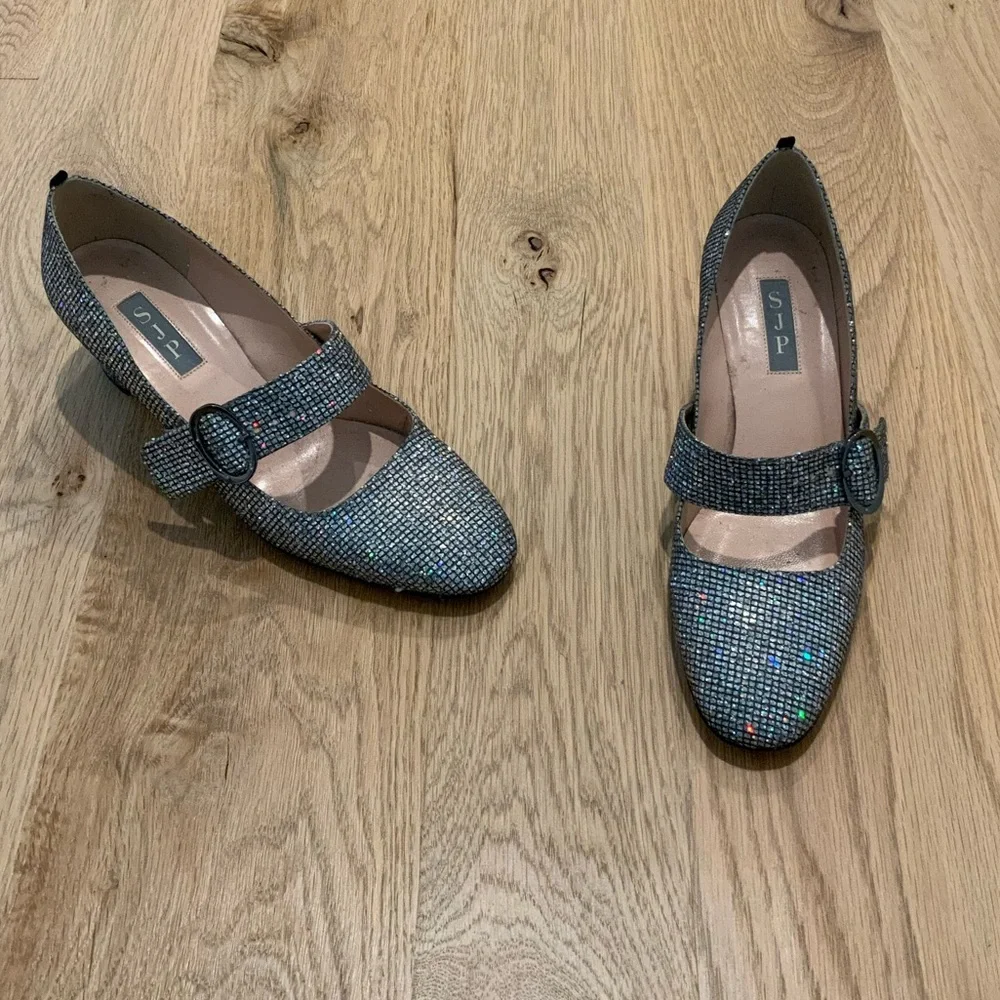 SJP by Sarah Jessica Parker Silver Heels - Picture 6 of 14